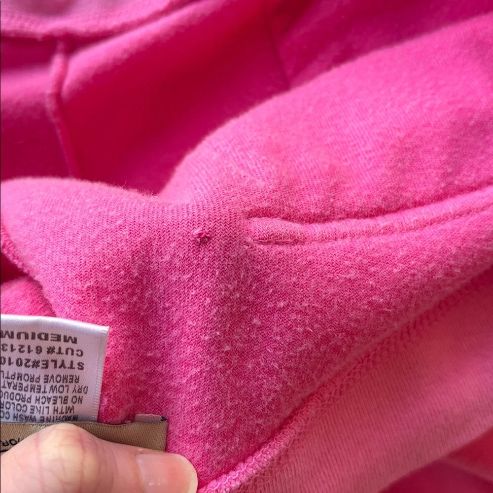 Vintage Juicy Couture Velour Y2k Tracksuit Pant Pink USA Flare Snapback Pocket M
